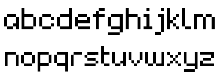 Mintbit Font LOWERCASE