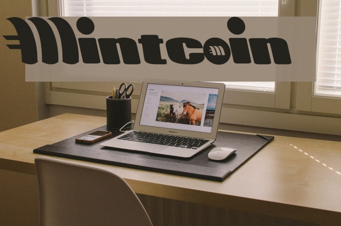 Mintcoin Font examples