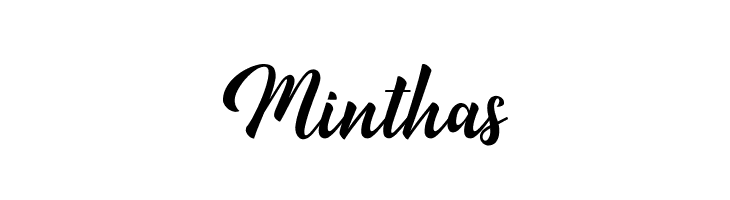 Minthas  baixar fontes gratis