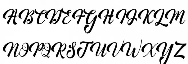 Minthas Font Litere mari