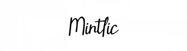 Mintlic  Frei Schriftart Herunterladen