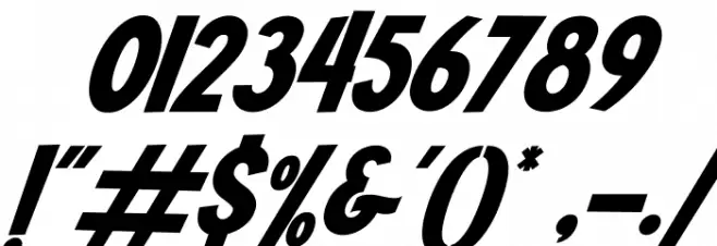 Mintmolly Italic Font OTHER CHARS