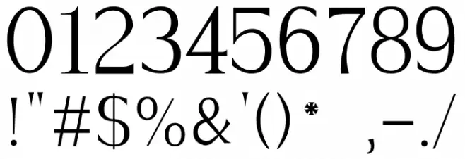 Mintsoda-Concave Font Alte caractere