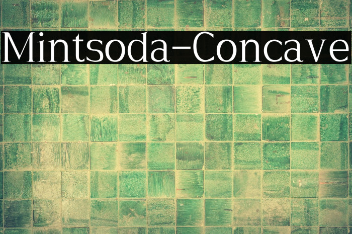 Mintsoda-Concave Example 1