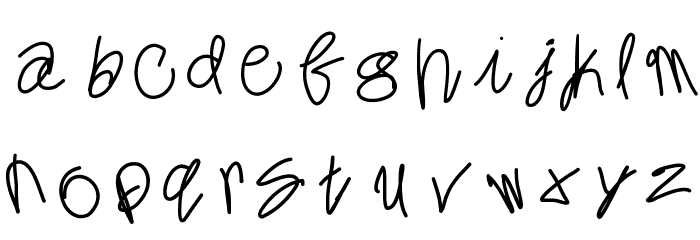MintyFreshGelato Font LOWERCASE