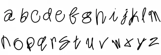 MintyFreshGelato Font Litere mici