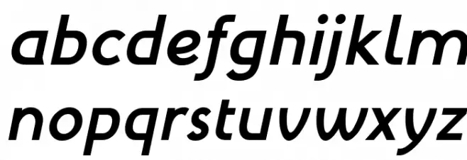 Mintysis Bold Italic Font LOWERCASE