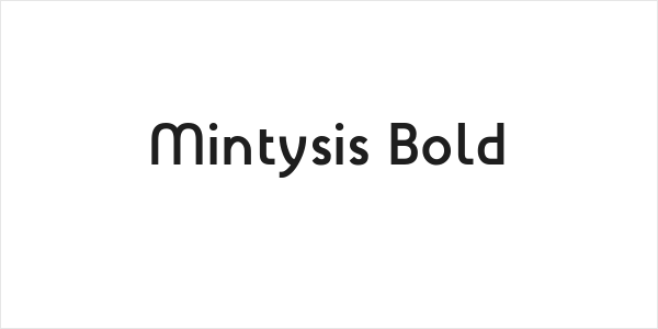 Mintysis Bold Logo