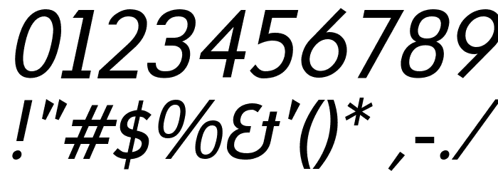 Mintysis Medium Italic Font OTHER CHARS