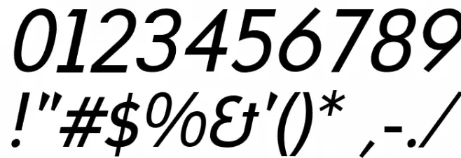 Mintysis Medium Italic Schriftart Anderer Schreiben