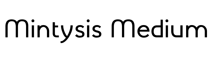 Mintysis Medium  नि: शुल्क फ़ॉन्ट्स डाउनलोड
