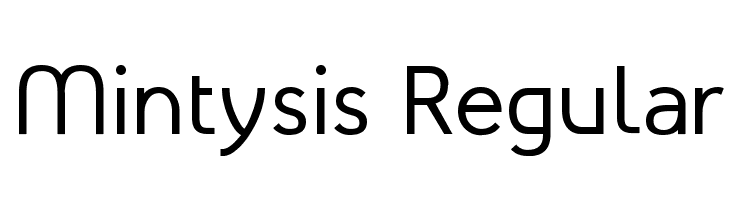 Mintysis Regular Font