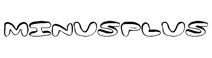 MinusPlus  Free Fonts Download