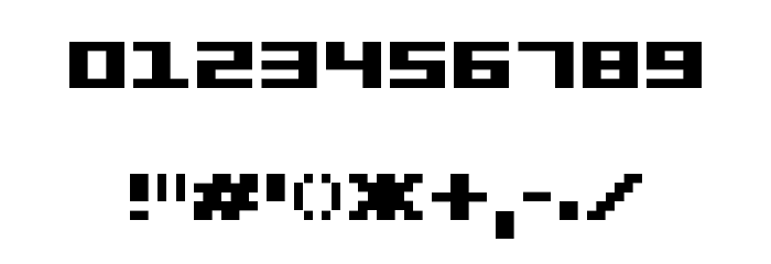 Minusio Font OTHER CHARS