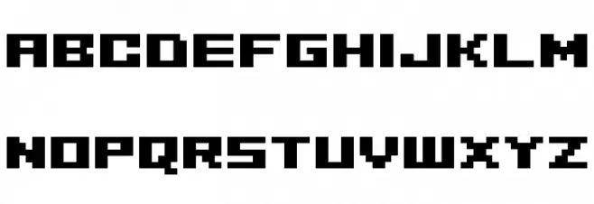 Minusio 字体 大写