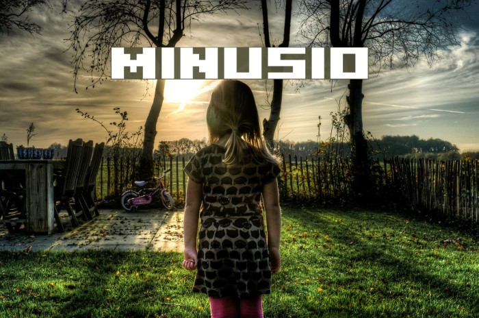 Minusio Font examples