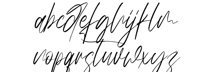 Miny Fellas Font LOWERCASE