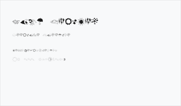 Miny Weather Business Card