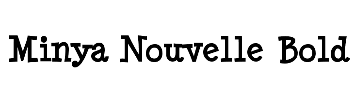 Minya Nouvelle Bold  Descarca Fonturi Gratis
