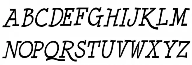 Minya Nouvelle Italic Schriftart Groß
