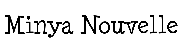 Minya Nouvelle Caratteri