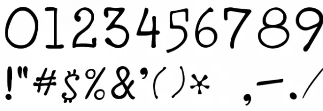 Minya Regular Font OTHER CHARS