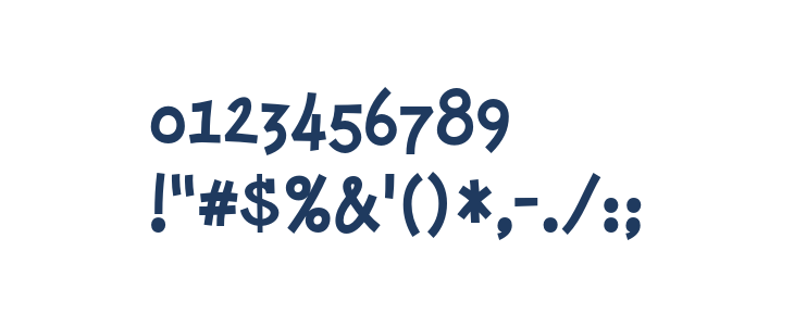 MinyaNouvelle-Bold Other Characters