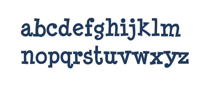 MinyaNouvelle-Bold Lowercase