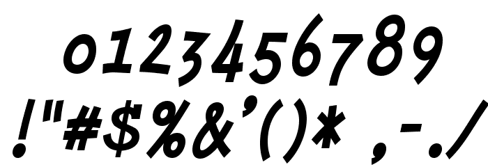 MinyaNouvelle-BoldItalic Font OTHER CHARS