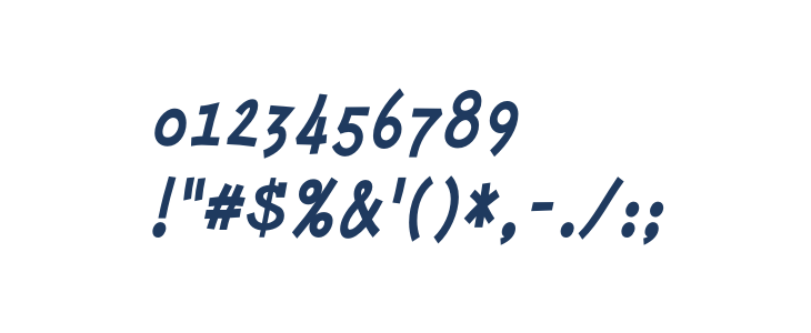 MinyaNouvelle-BoldItalic Other Characters