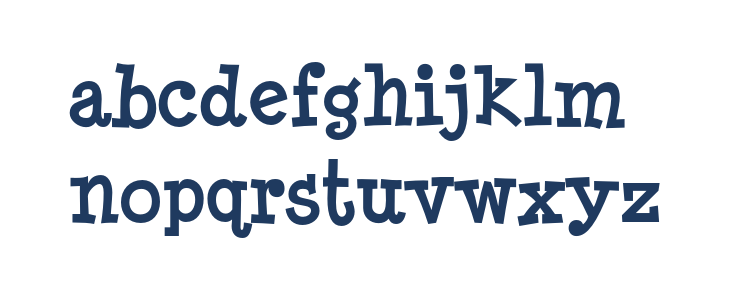 MinyaNouvelle-Bold Lowercase