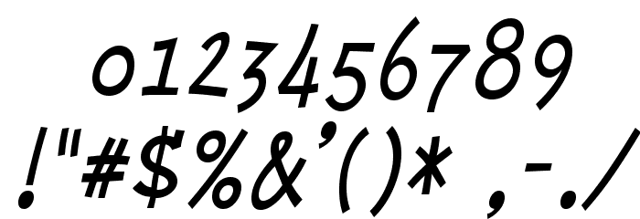 MinyaNouvelle-Italic Font OTHER CHARS