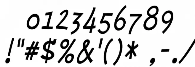 MinyaNouvelle-Italic Font OTHER CHARS