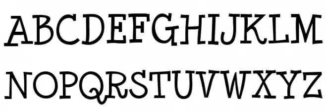 MinyaNouvelle-Regular 字体 大写