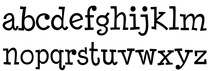 MinyaNouvelle-Regular Schriftart Kleinbuchstaben