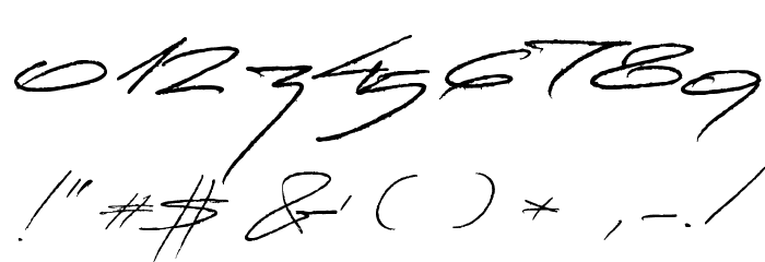 Miodrag Font OTHER CHARS