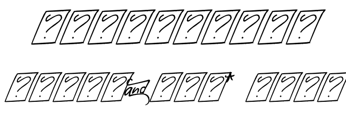 Miog Font OTHER CHARS