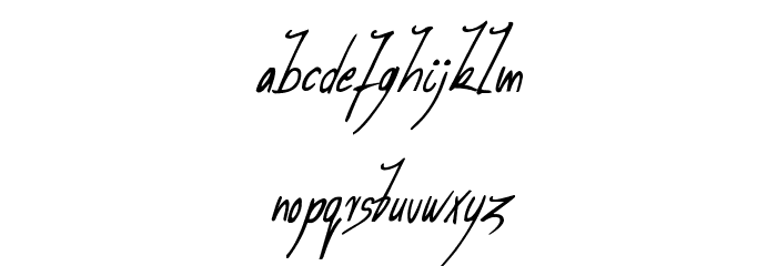 Miog Font LOWERCASE