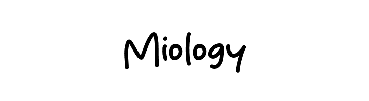 Miology  免费字体下载