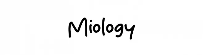 Miology  Скачать бесплатные шрифты
