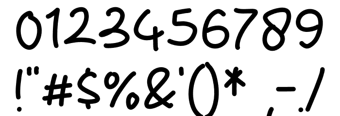 Miology Font OTHER CHARS