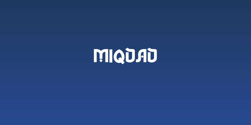 Miqdad Social Header