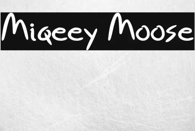 Miqeey Moose Example 2