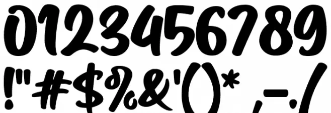 Mique Font OTHER CHARS