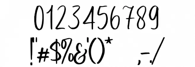 Miqueltan Font OTHER CHARS