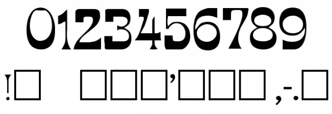 Mira Font OTHER CHARS