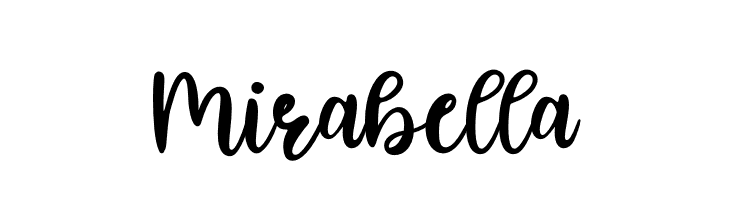 Mirabella  les polices de caractères gratuit tlcharger