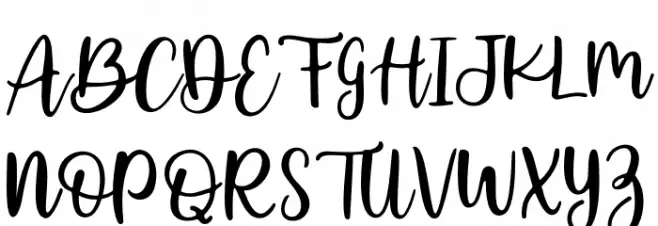Mirabella Schriftart Groß