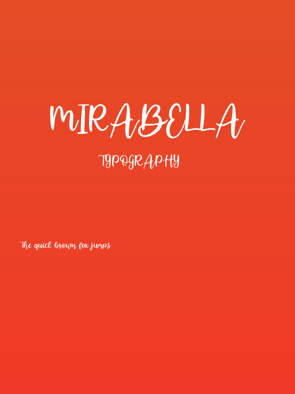 Mirabella Poster