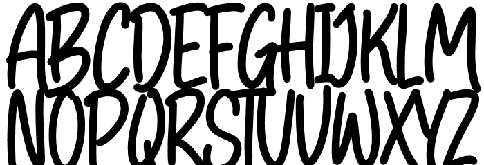 Miracle Boy Font UPPERCASE
